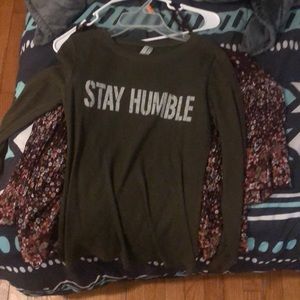 Olive Green long sleeve